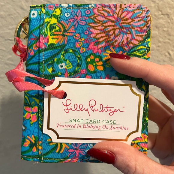 Lilly Pulitzer Snap Card Case - Picture 4 of 5